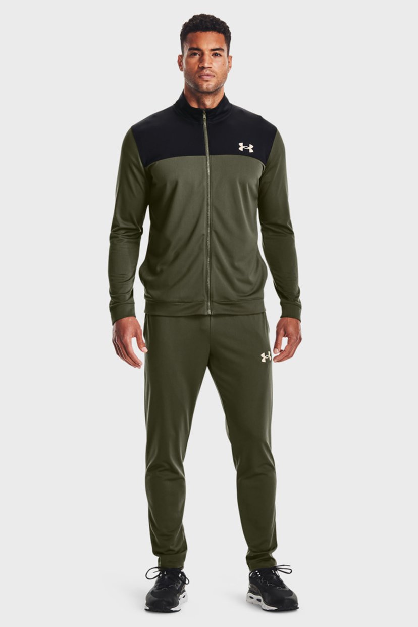 

Мужской зеленый спортивный костюм (спортивная кофта, брюки) UA EMEA TRACKSUIT NOVELTY Under Armour XXL 1366212-390