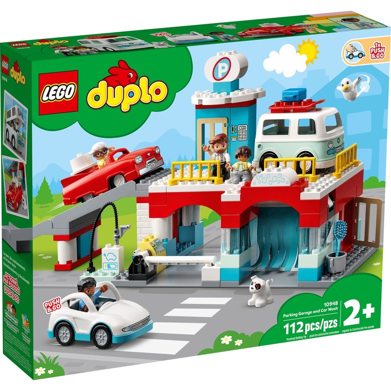 

Конструктор LEGO DUPLO Гараж и автомойка (10948)
