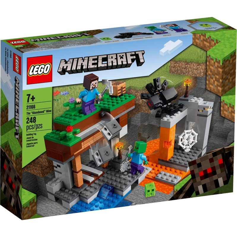

Конструктор LEGO Minecraft «Заброшенная» шахта (21166)