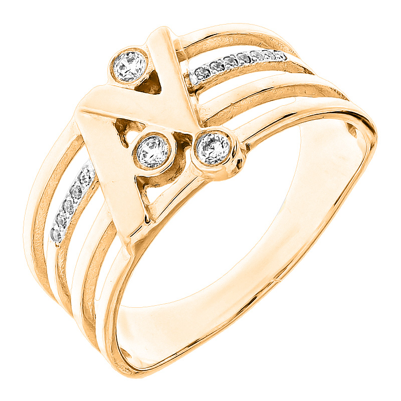 

Кольцо Diamant К3353 19.0