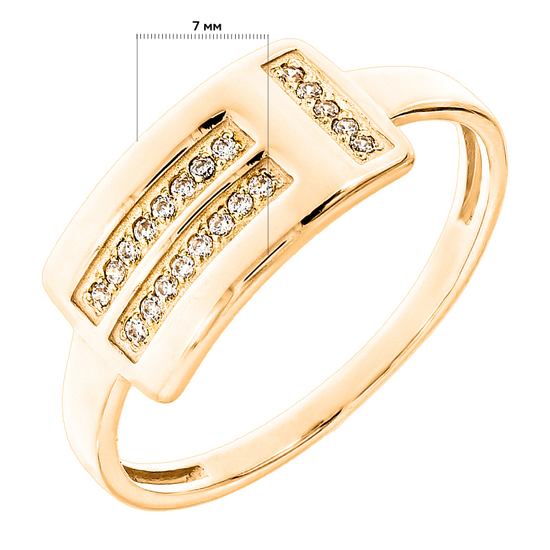 

Кольцо Diamant К3363 17.5
