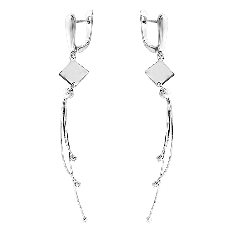 

Серьги-подвески TOP Silver 520785