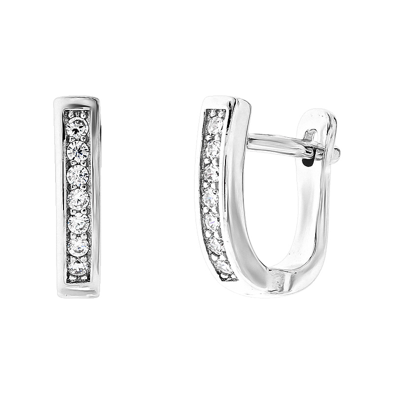 

Серьги TOP Silver 520745б