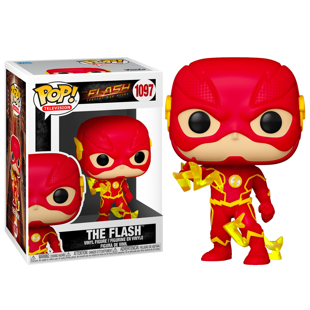 

Фигурка Funko Pop Фанко Поп ДС Комикс Флэш DC Comics The Flash 10 см DC F 1097 (CZ00DC F 1097)