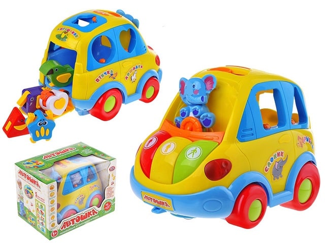 

Музыкальный сортер Joy Toy Машинка Автошка, озвучка на русском языке (9198)
