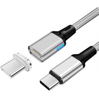 

Дата кабель USB Type-C to Type-C 1.2m 60W 4.3A magnet XoKo (SC-500a)