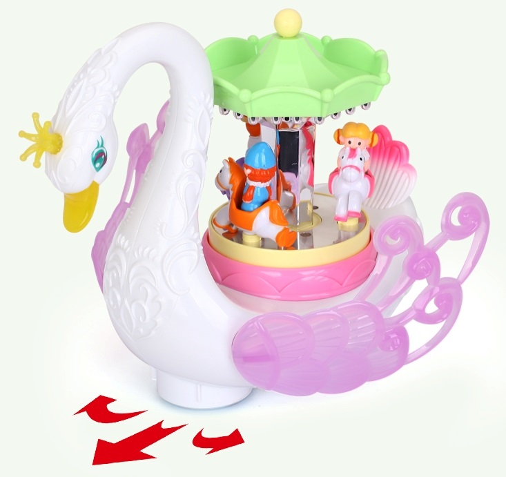

Музыкальная игрушка Hola Toys Лебедь-карусель (536)