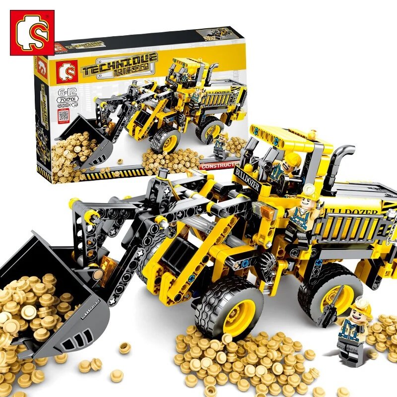 

Конструктор SenBao 701701 транспорт 688 деталей
