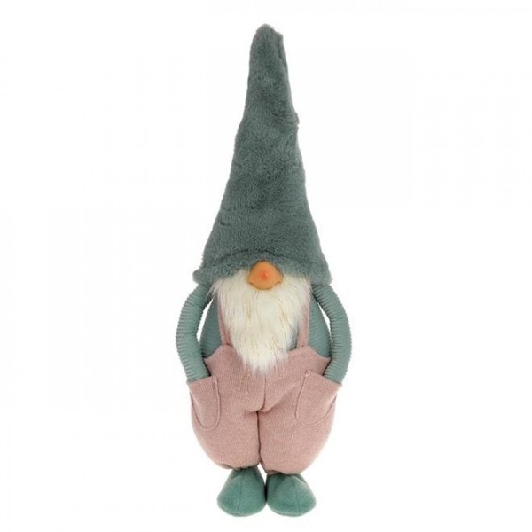 

Фигурка новогодняя мягкая Гном 60 см. Flora 12843 (NAT09639)