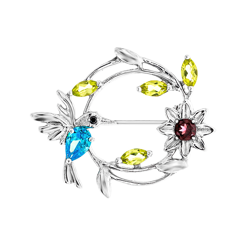 

Брошь Diamant П3064-04с