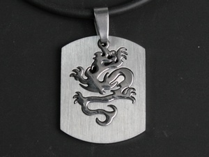 

Кулон Дракон Semantic Jewelry Стальной цвет 3.0 x 2.3 x 0.2 см