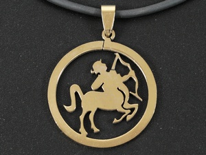 

Кулон Стрелец (23.11-21.12) Semantic Jewelry Золотой цвет Сталь 3.0 x 3.0 x 0.2 см