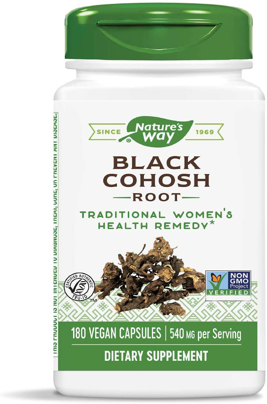 

Nature's Way Black Cohosh Root 540 mg 180 капсул (4384303936)