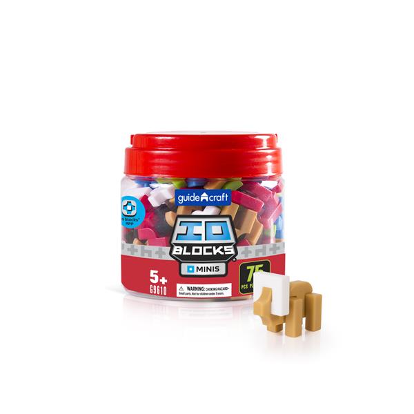 

Конструктор Guidecraft IO Blocks Minis, 75 деталей (G9610)
