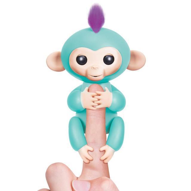 

Интерактивная игрушка обезьянка Fingerlings Baby Monkey Бирюзовый