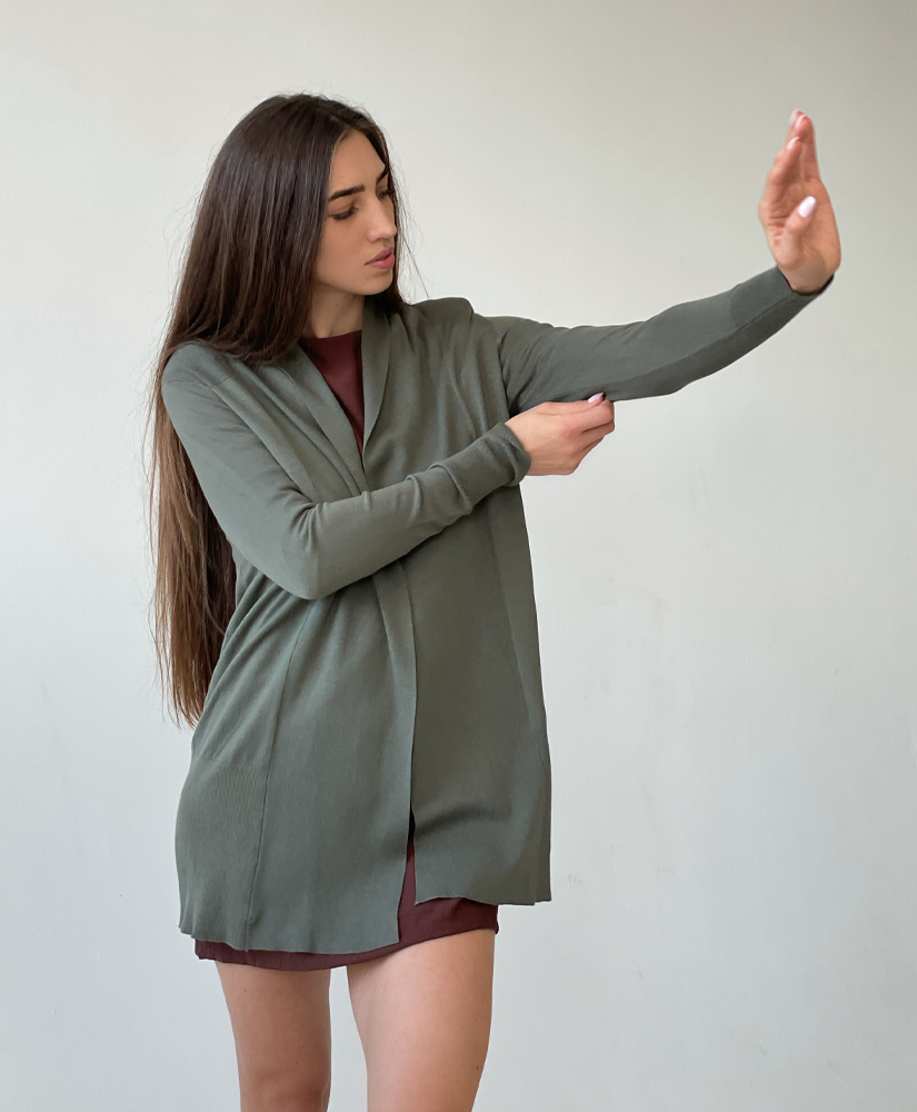 

Кардиган Primark 37887  Хакі, Кардиган Primark 37887 XS Хакі