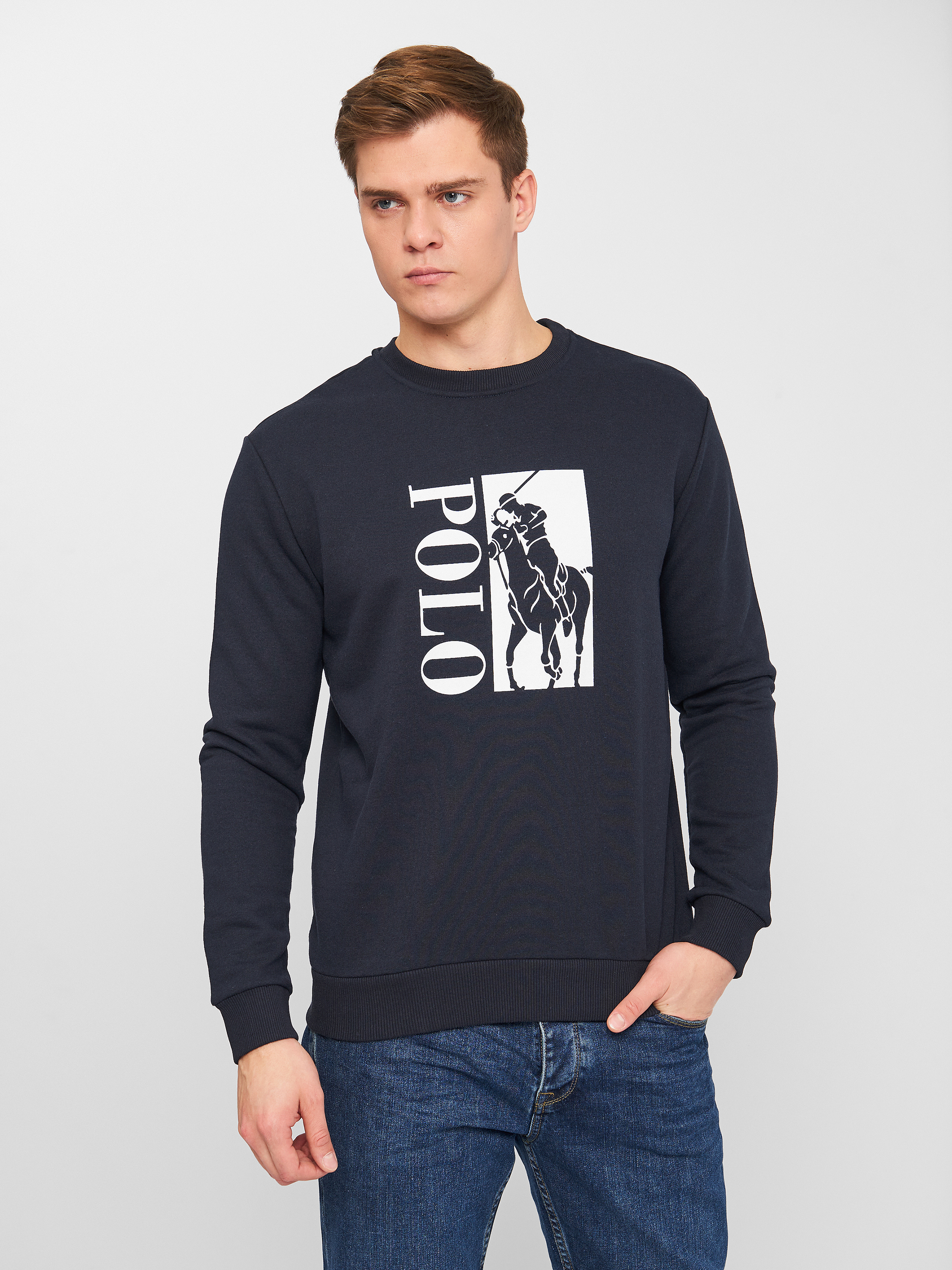 

Свитшот Polo Ralph Lauren 10833.3  (46) Темно-синий, Свитшот Polo Ralph Lauren 10833.3 M (46) Темно-синий