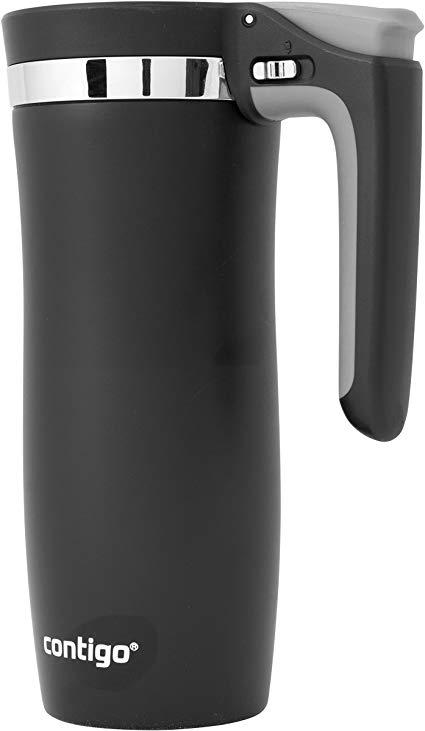 

Термочашка Travel Mug термос Contigo AutoSeal art865757 (Черный, 473 мл)