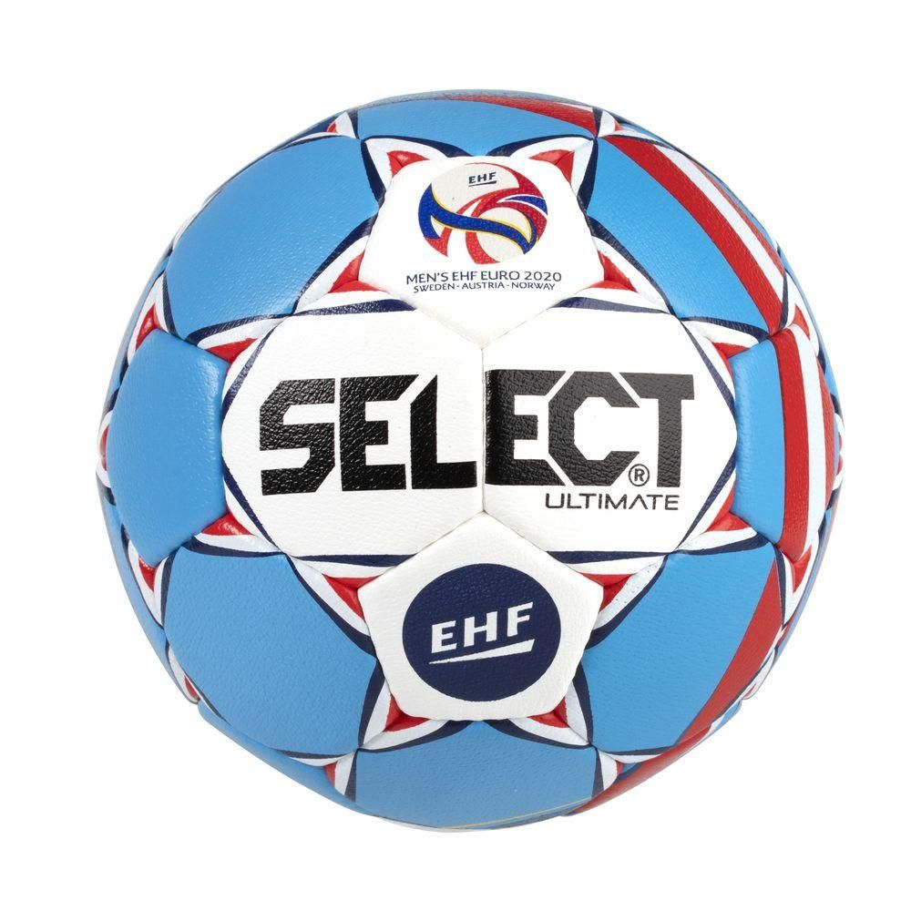 

Мяч гандбольный Select ULTIMATE EURO 2020 №2 White-Blue