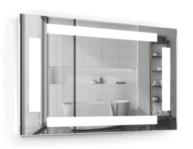 

Зеркало в ванную IP67 с подсветкой Smart Mirror сенсорное Milano SK 140х90см влагостойкое