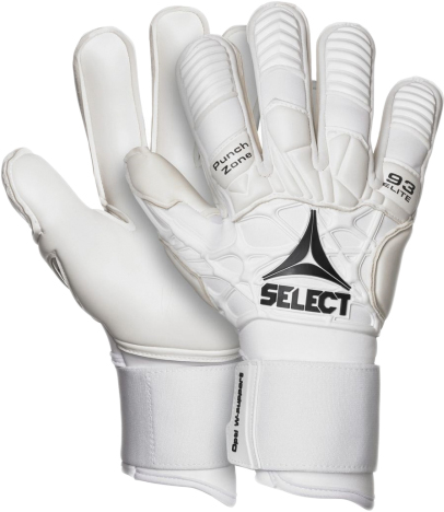 

Вратарские перчатки Select Goalkeeper Gloves 93 Elite Hyla 10.5 (411) Белые (5703543265473)