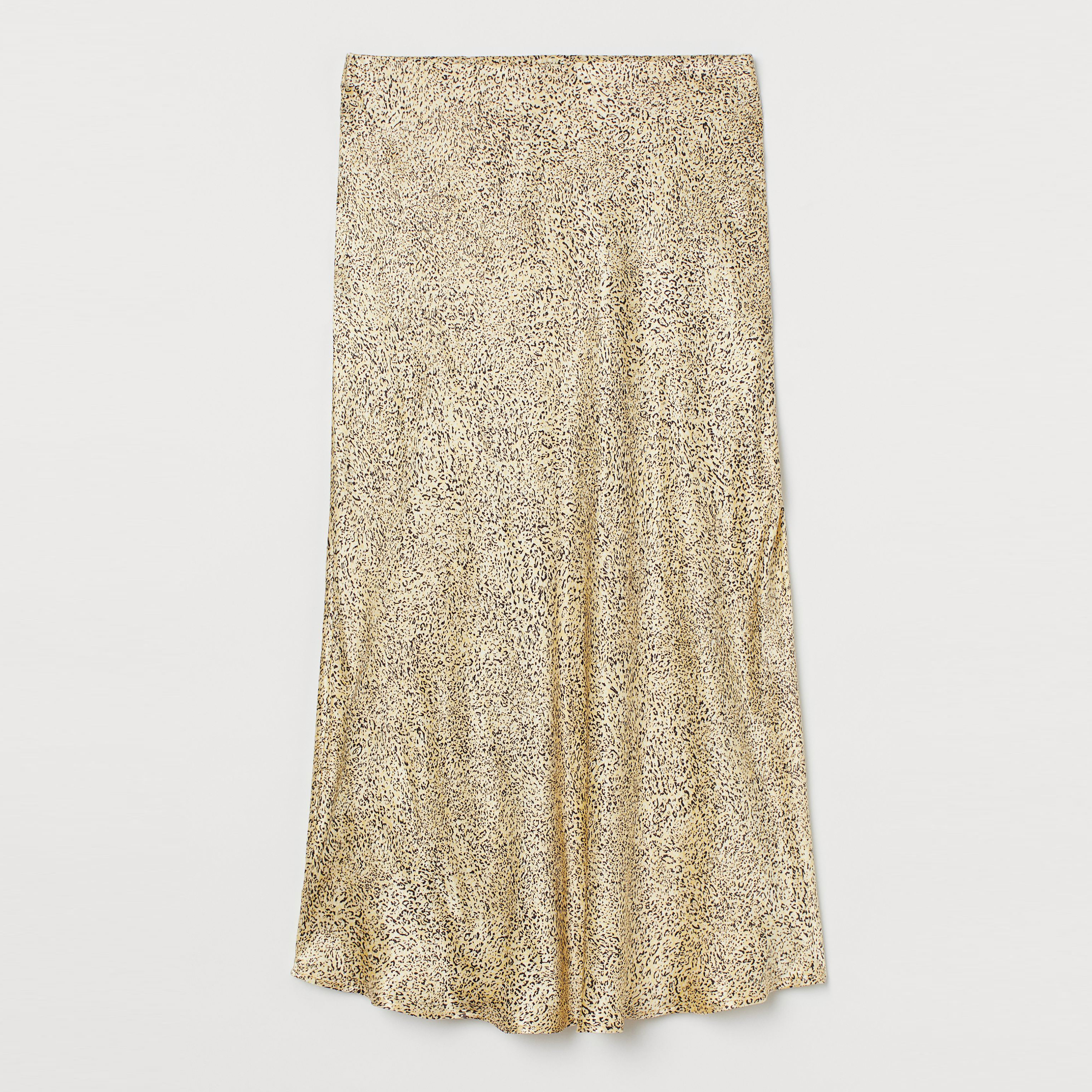 

Юбка H&M 0950161_черн.рисун S Желтая