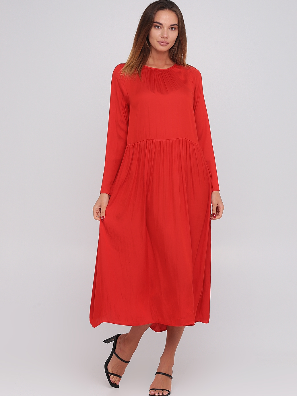 

Платье H& 0928277_кр  Красное, Платье H&M 0928277_кр M Красное