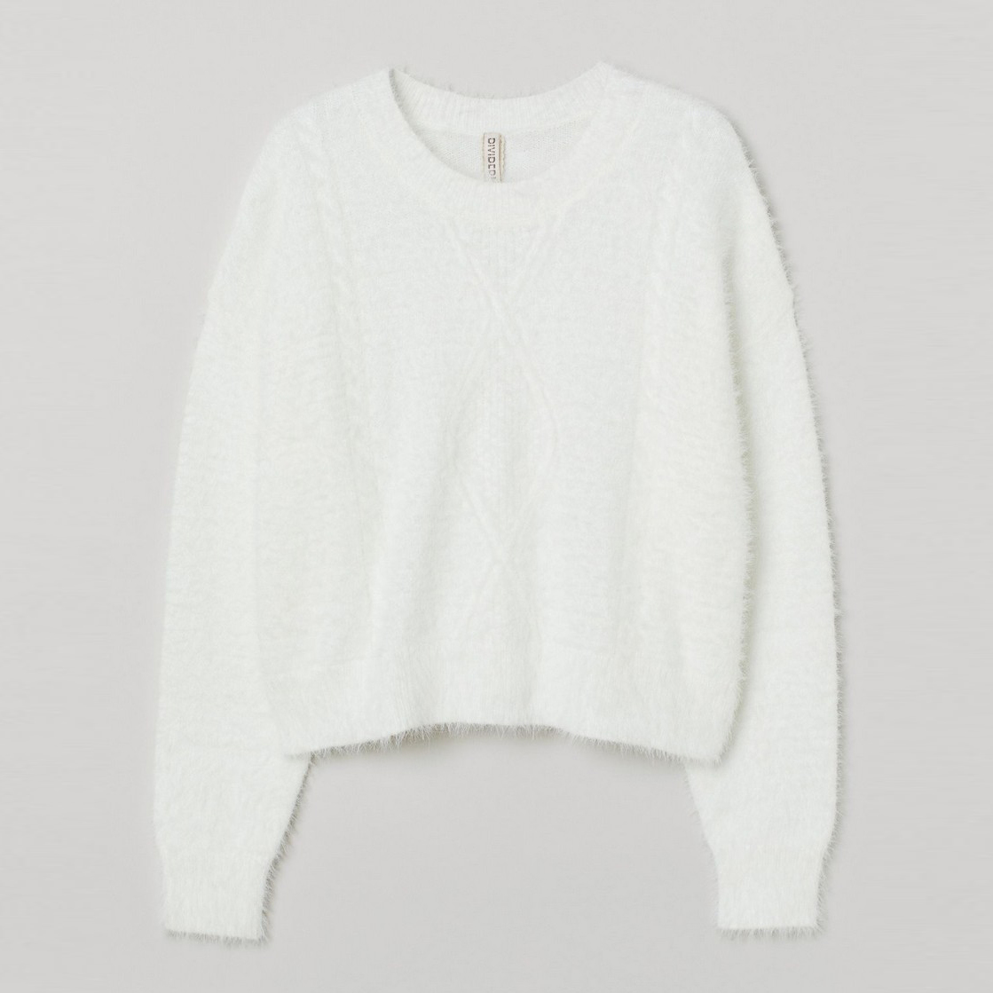 

Джемпер H&M 0923709  Белый, Джемпер H&M 0923709 S Белый