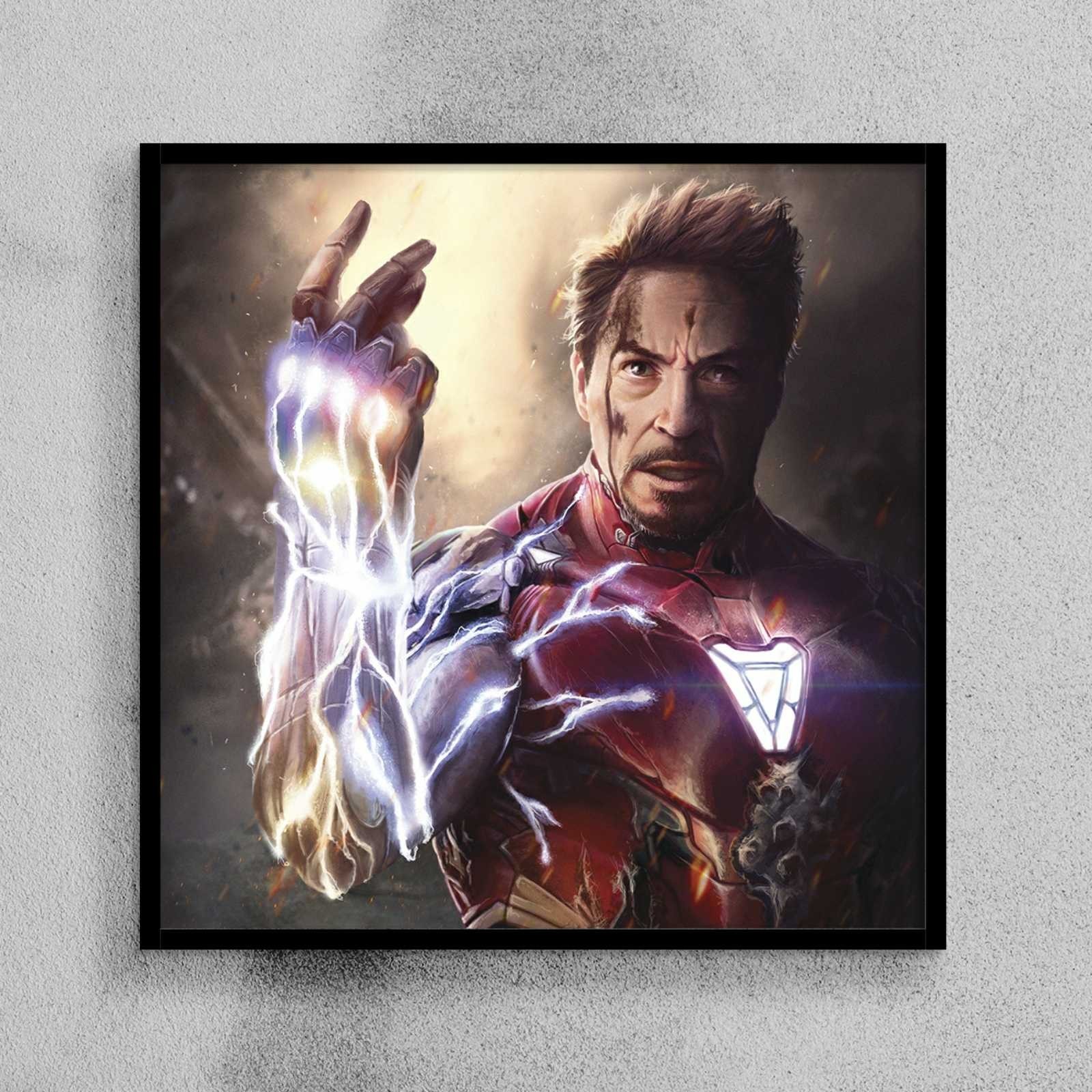 

Постер HELLO Posters Iron Man Marvel 50х50 см в рамке