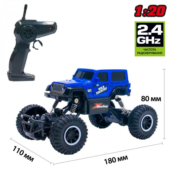 

Автомобіль OFF-ROAD CRAWLER - WILD COUNTRY SL-106AB