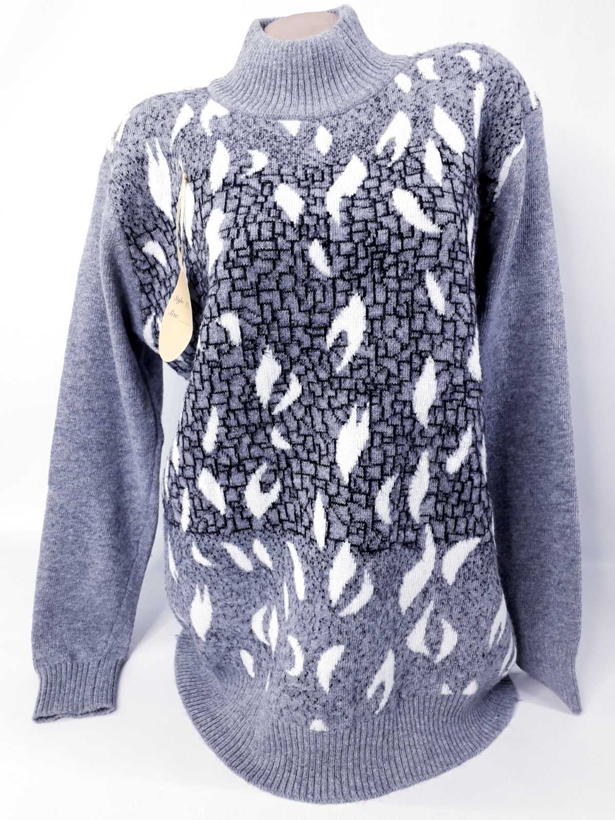

Свитер LilyLIN S2102 3xl (54)(р) серый