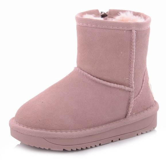 

Угги из натуральной замши для девочки Hengji 2015 pink 23 = 15,7см розовый