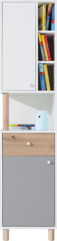 

Стеллаж в молодежную комнату Faro Meblar 45x190x40 085124