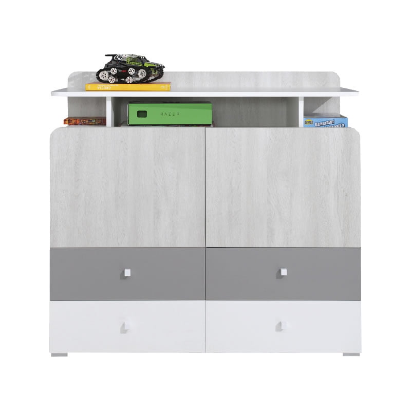 

Практичный комод для детской комнаты 4 Como Meblar 110x100x40 (Como CM7) 085584