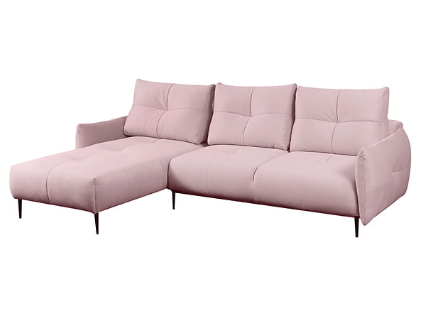 

Комфортный левый угловой диван с функцией сна Aurora BRW Sofa 278x71x180 089086