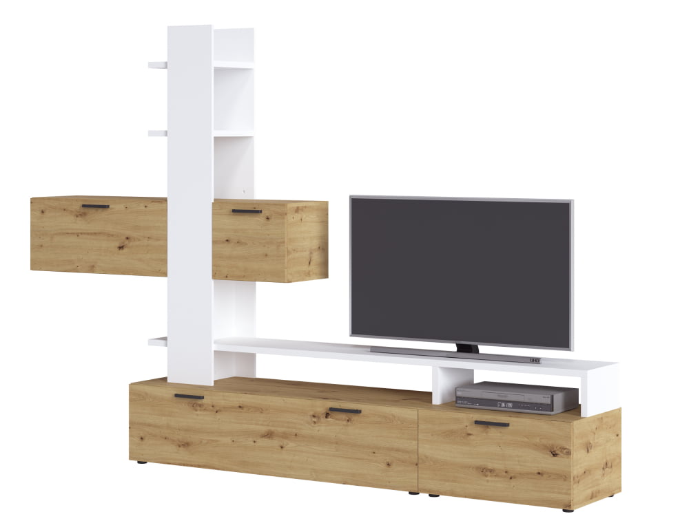 

Современная стенка для гостиной Easy Meble Wójcik 292x200x48 085103