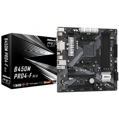 

Материнская плата ASRock B450M PRO4-F 2.0