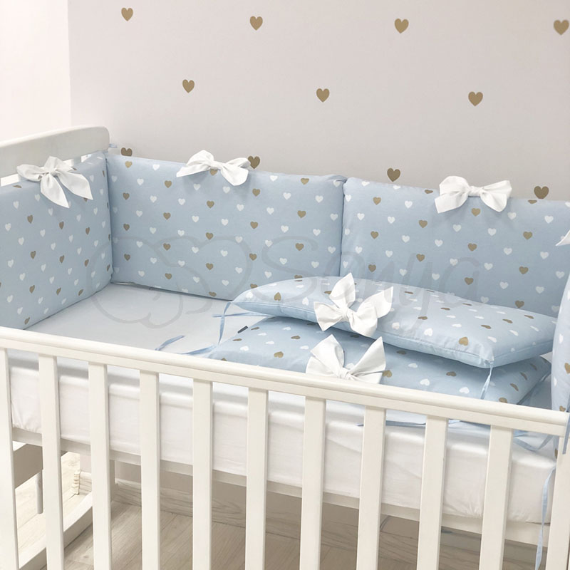 

Бортики детскую кроватку Happy Baby мальчик