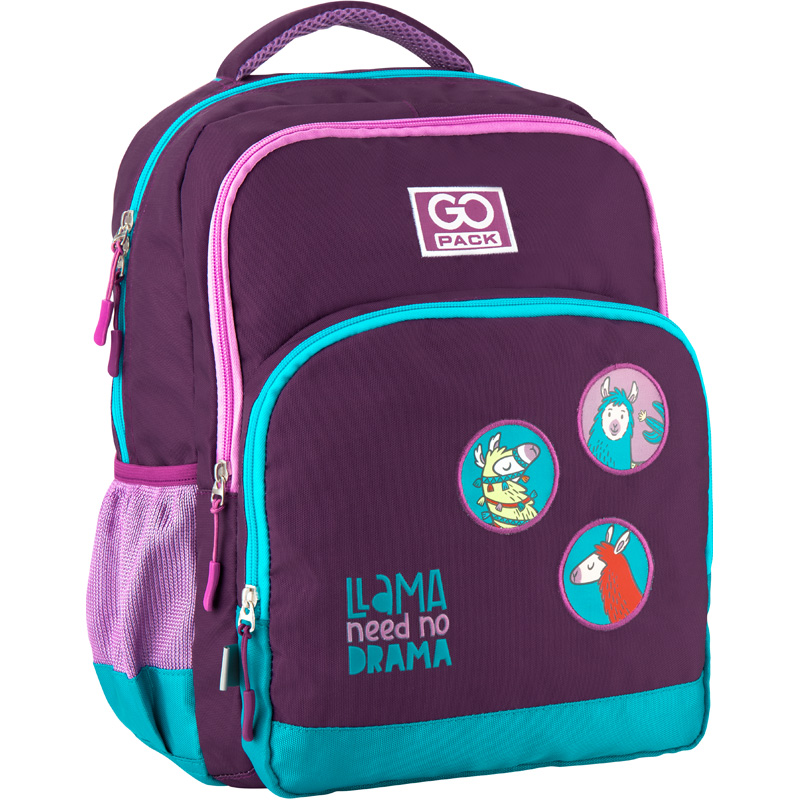 

Рюкзак GoPack Education 113-4 Lama, фіолетовий, 20л., 38х28х18 см