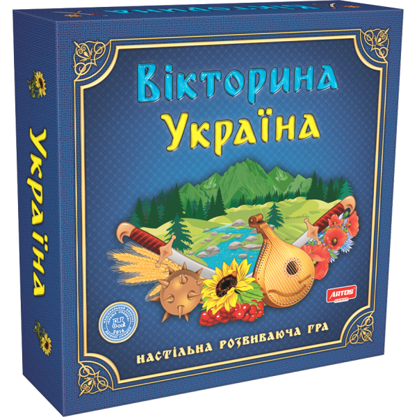 

Настільна гра Artos Games Вікторина Україна
