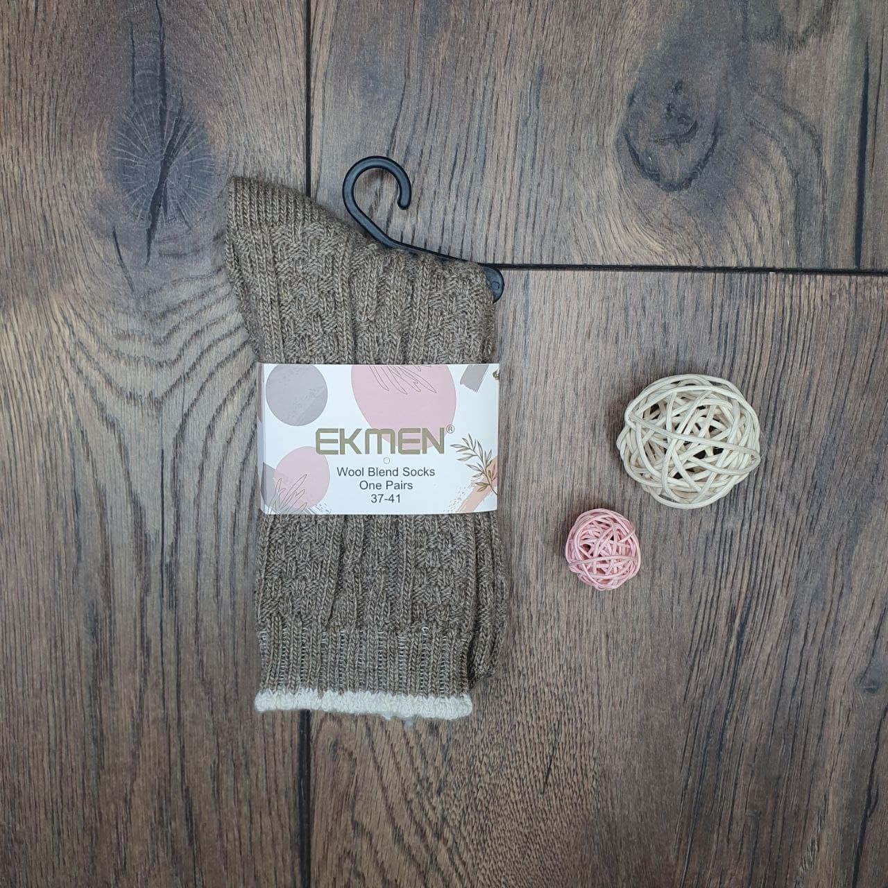 

Женские носки Ekmen шерстяные 37-41р. Коричневые