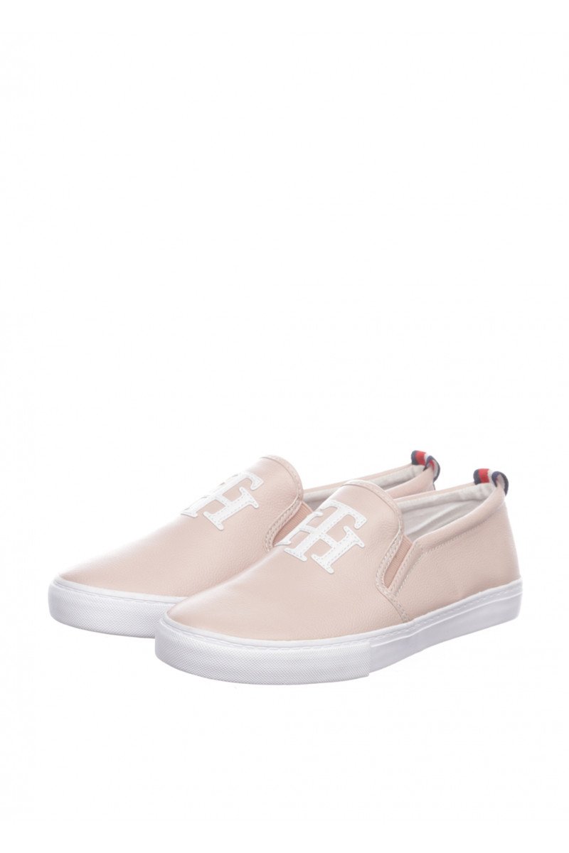 

Слипоны Tommy Hilfiger Slipons Naked Blush размер 40.5 стелька 26.5 см пудровый (SWO-0061)