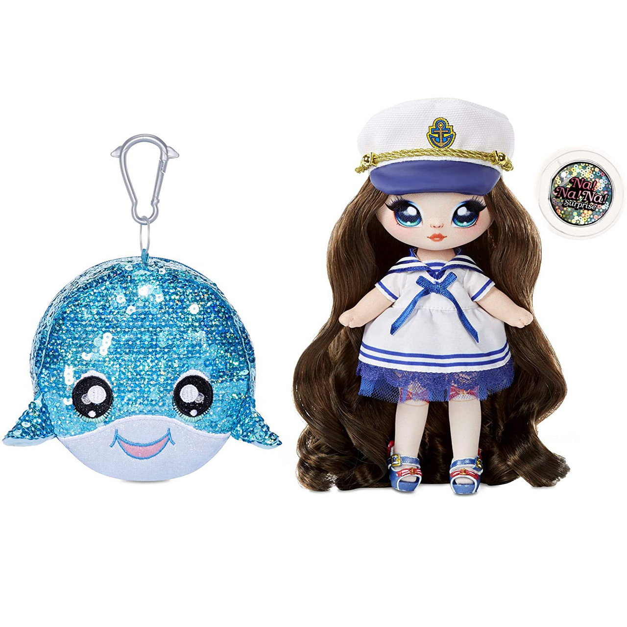 

Кукла Сюрприз Поп-Хлоп Конфетти Сейлор Блу Na! Na! Na! Surprise Sailor Blu