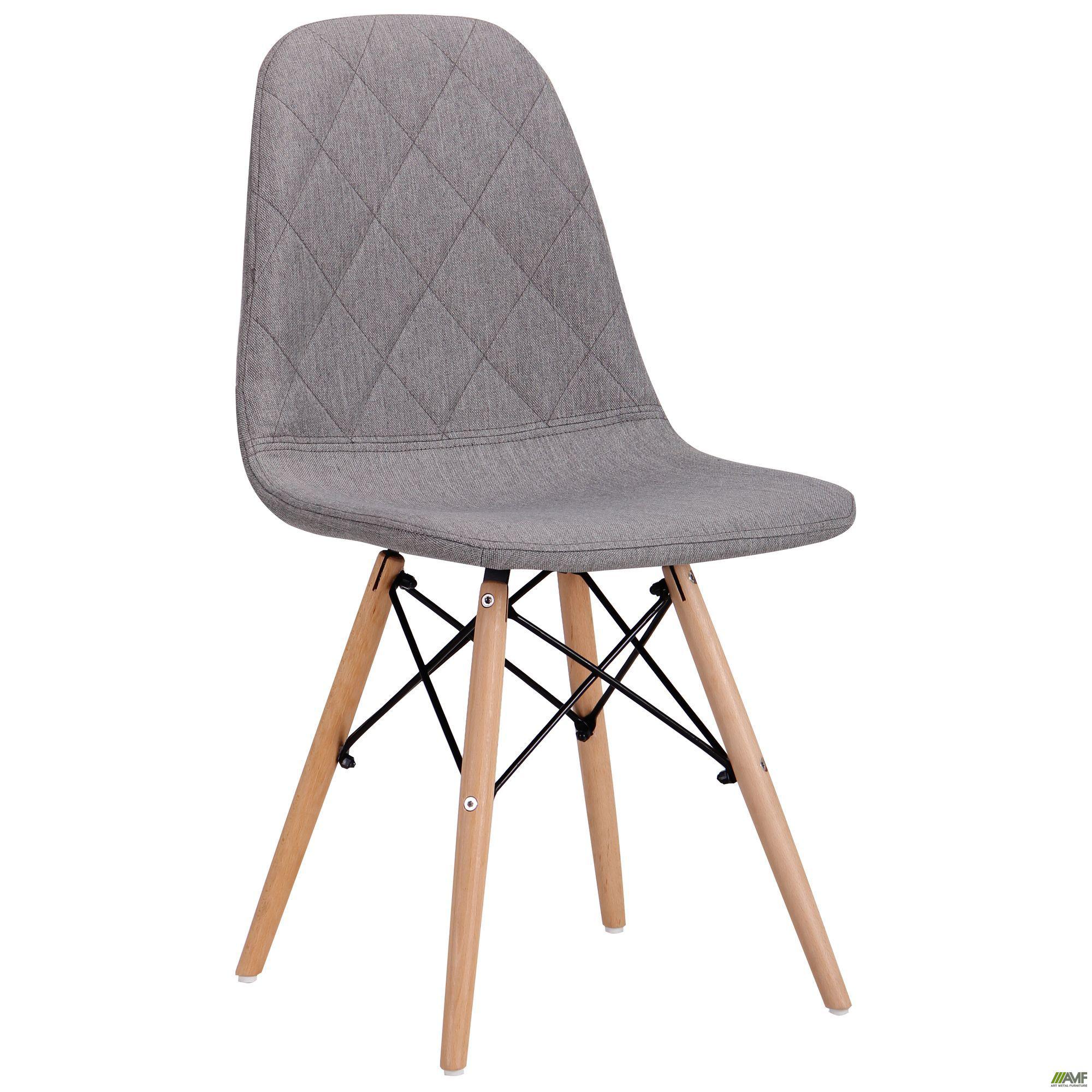 

Стул AMF обеденный Лоренцо бук/серый 521361