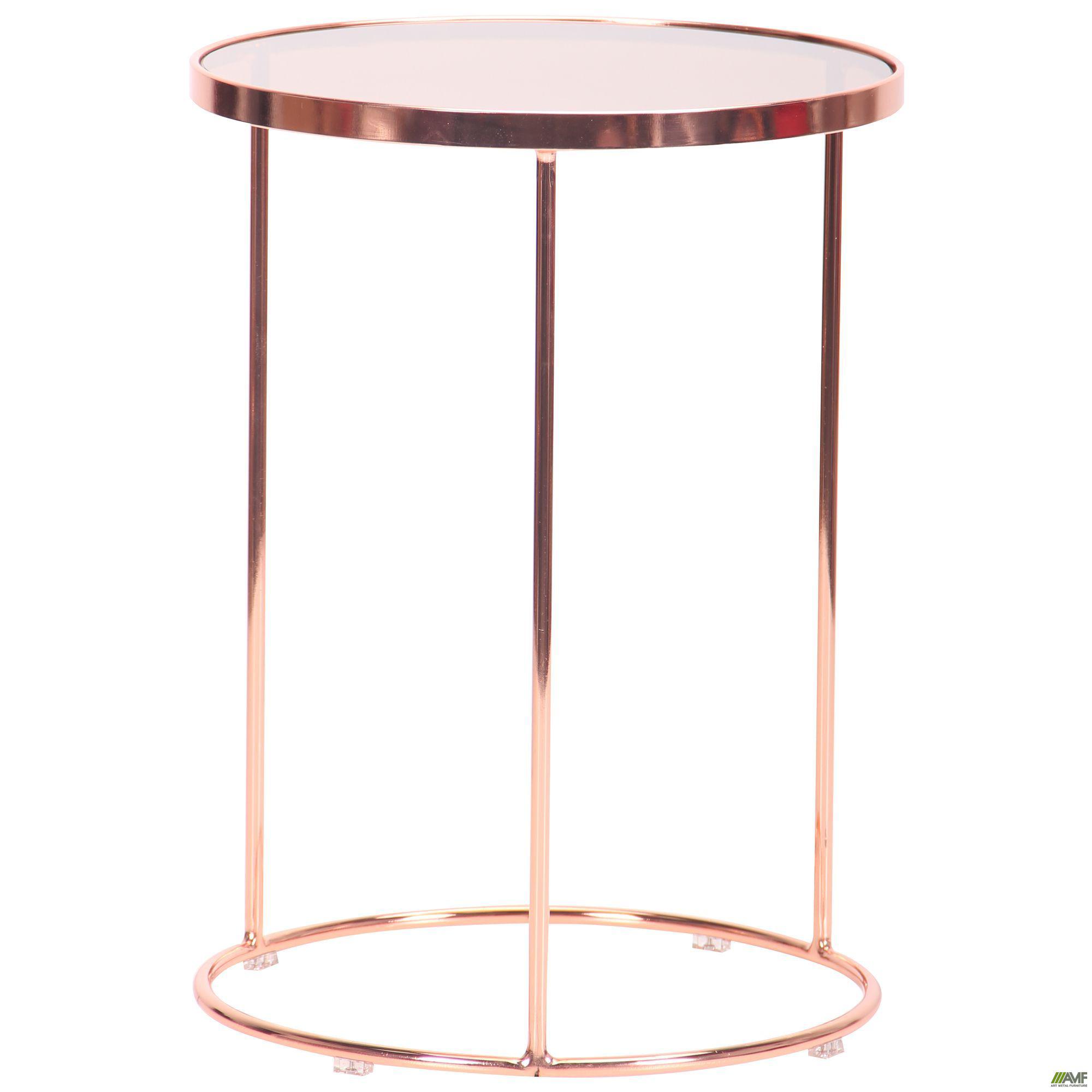 

Стол AMF журнальный Kalibri, rose gold, glass top 545685