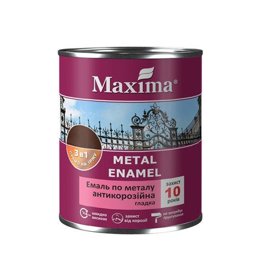 

Эмаль антикорозийная Maxima черная матовая 2.5 л (12040252)