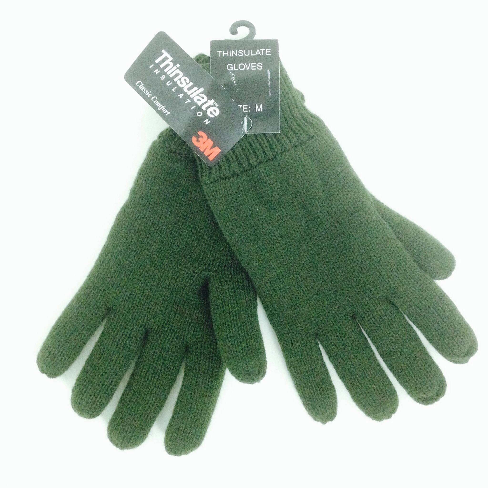 

Перчатки тактические трикотажные PAN THINSULATE GLOVES 3М MFH Германия олива L