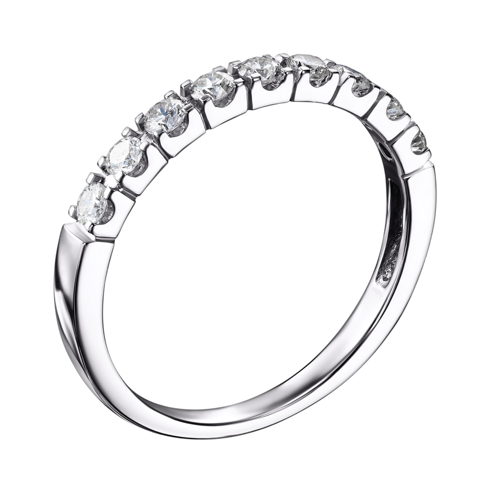 

Кольцо из белого золота с бриллиантами и родированием 000126121 16 размера