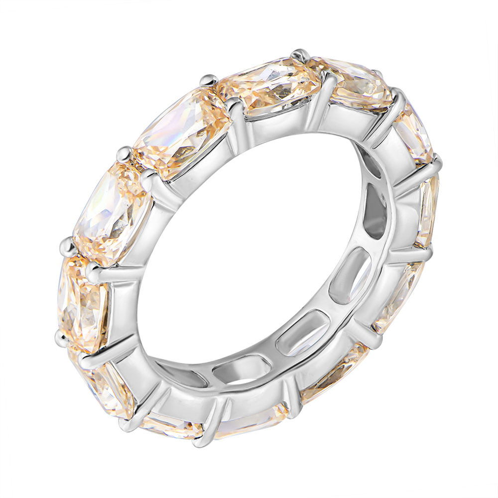 

Серебряное кольцо с фианитами 000059755 18 размера