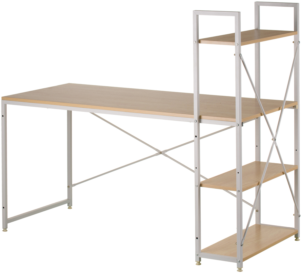 

Стол с стеллажом Special4You CROSS 1400 х 600 х 1210 мм Beige